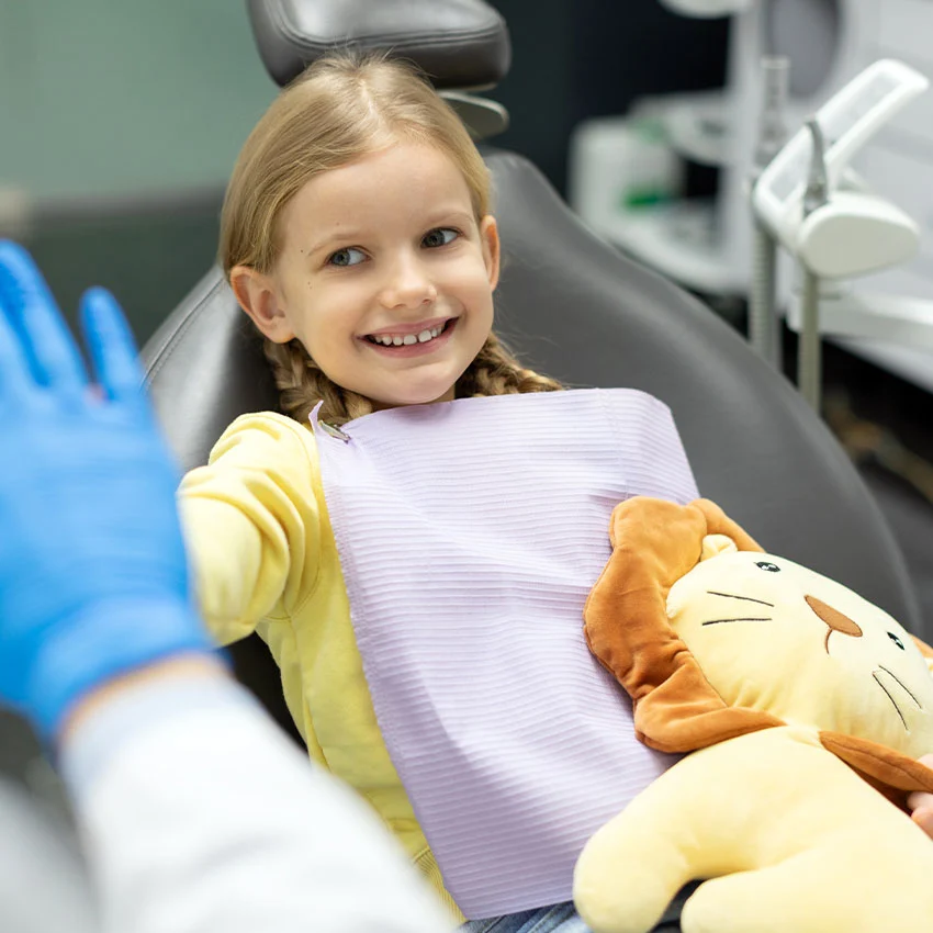 Happy Child at pediatric dentistry in Carlsbad