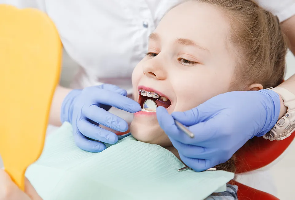 Child with Braces in Carlsbad, CA