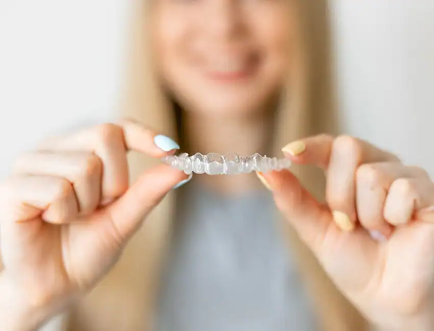 Invisalign patient